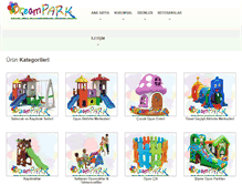 Tablet Screenshot of dreampark.gen.tr